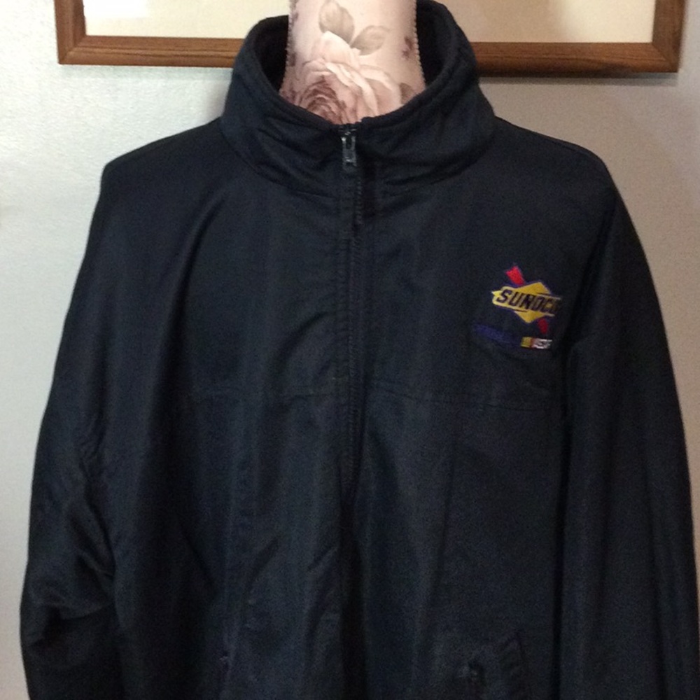 Affinity Apparel Blue Sunoco Jacket - Picture 3 of 14